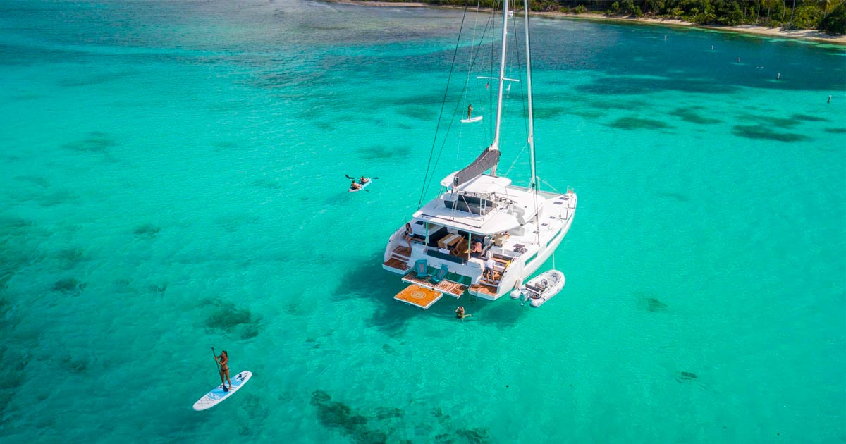 Luxury yacht charter in the Caribbean