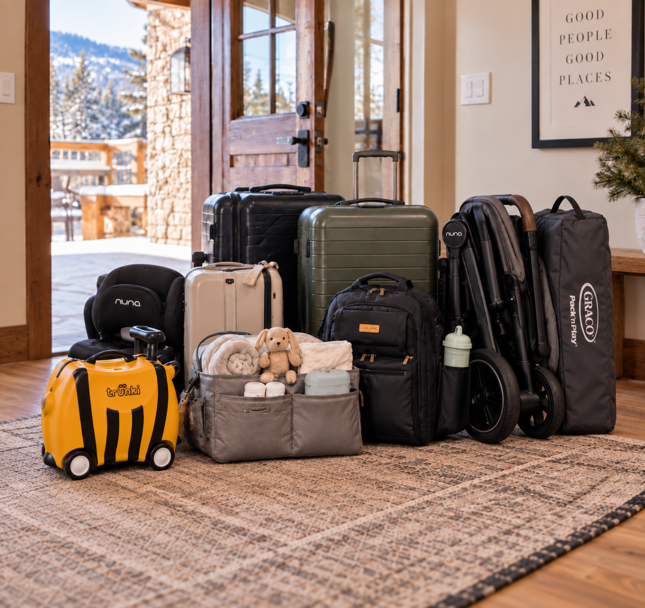 Baby travel equipment and outdoor gear
