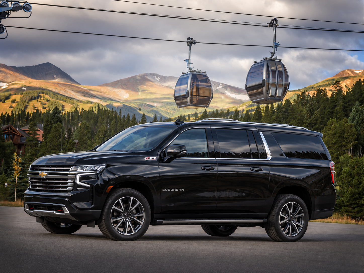 Private airport shuttle in the Colorado mountains