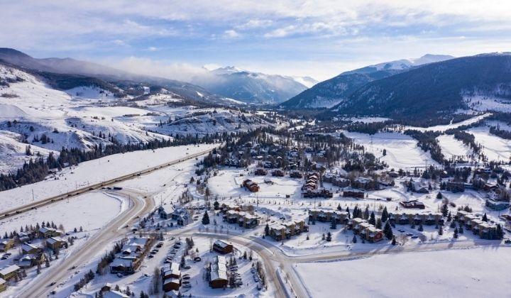 Keystone Colorado aerial view
