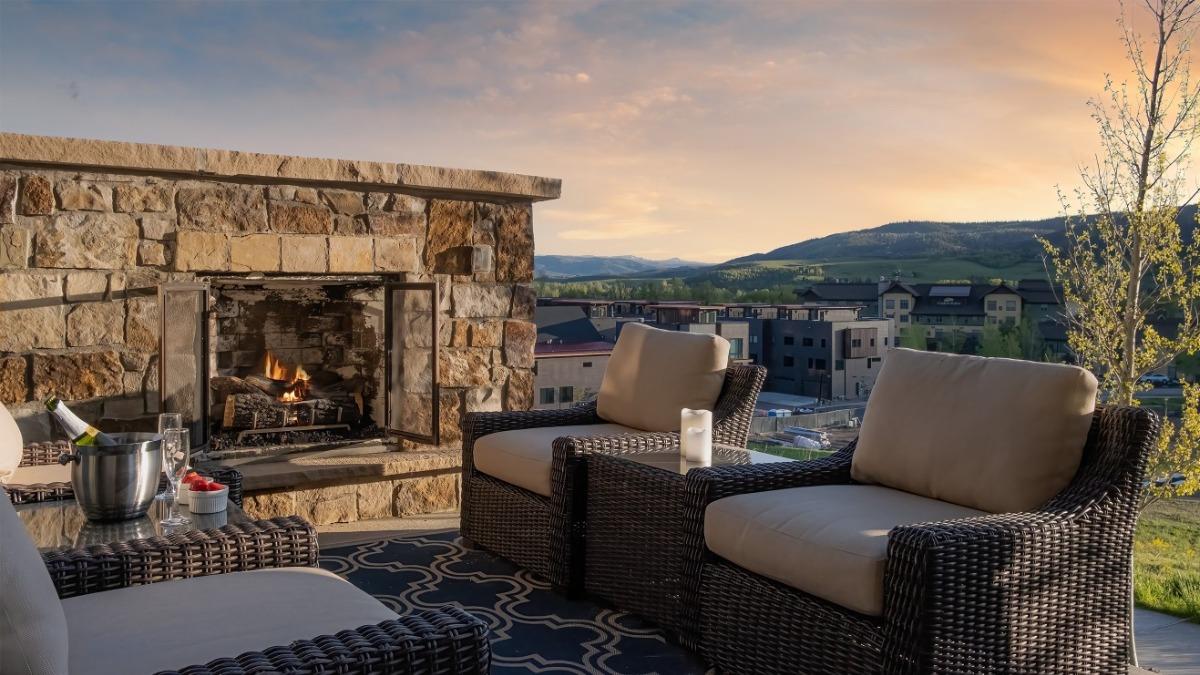 Outdoor Fireplace