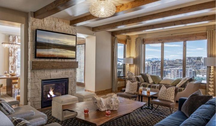 Steamboat Springs Luxury Condo Rentals View from Living Room